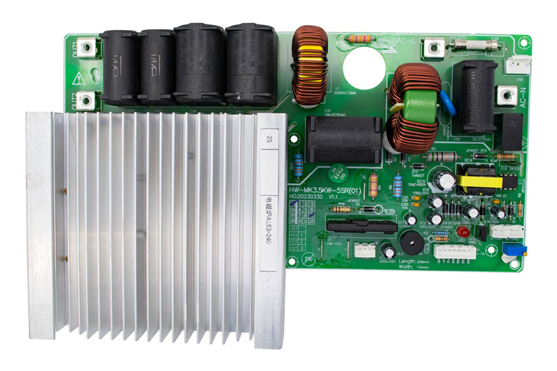 Electric control board of induction cooker